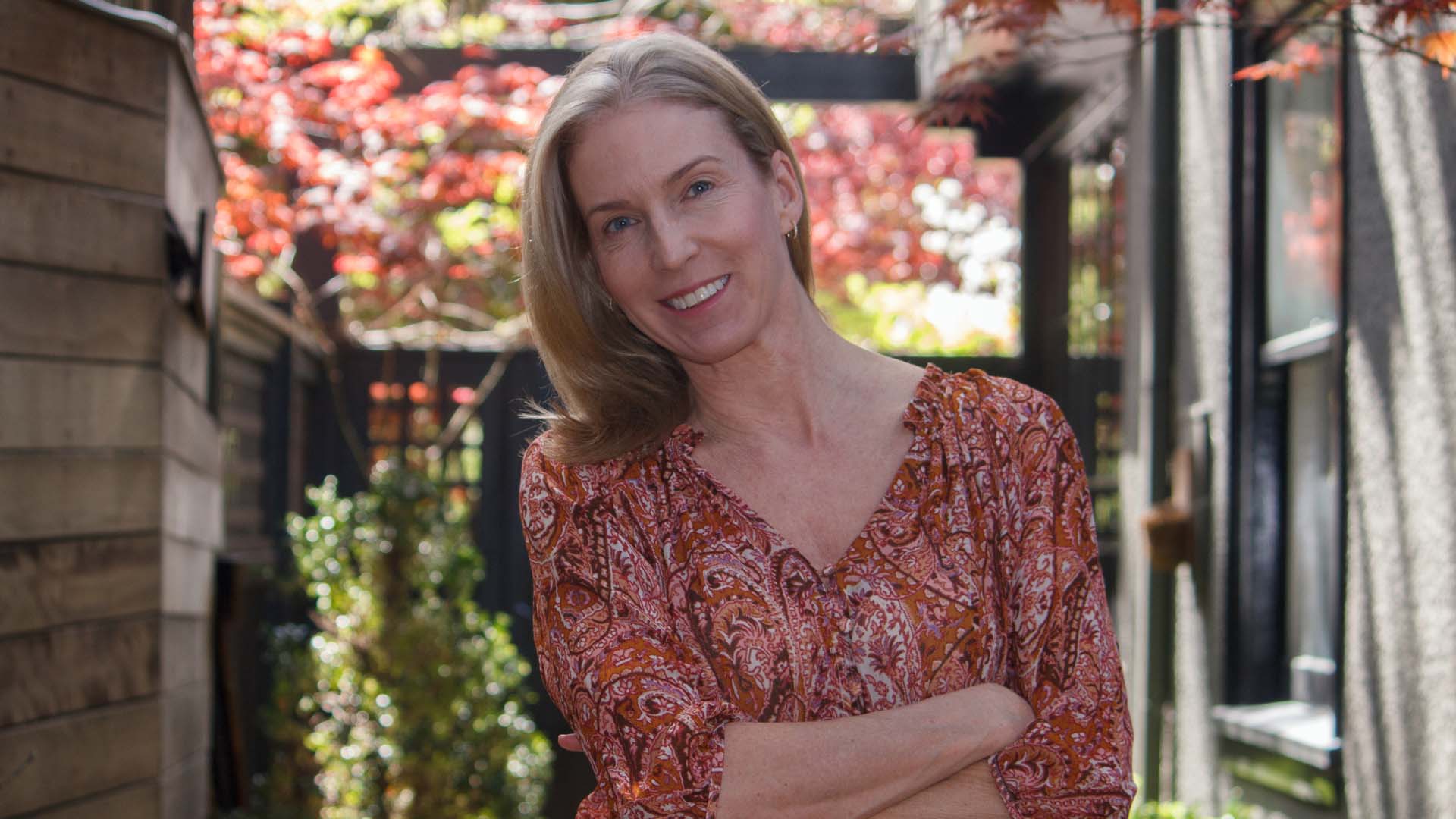 Image of the author smiling